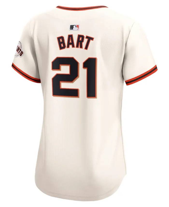 Joey Bart San Francisco Giants Women  Home Limited Player Jersey - Cream