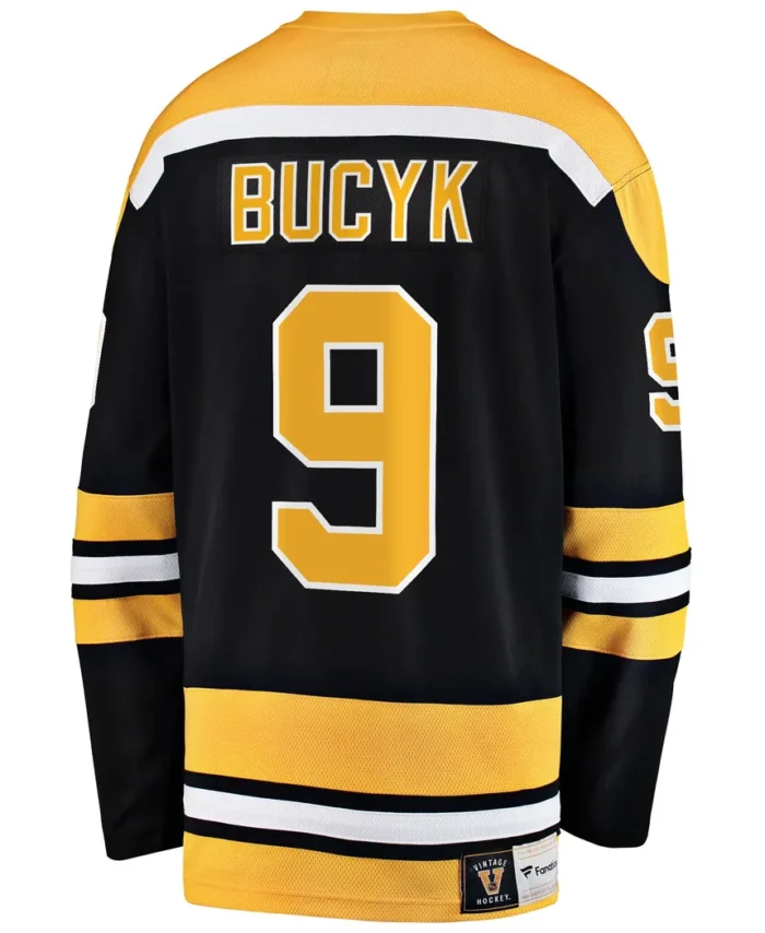 John Bucyk Boston Bruins Fanatics Premier Breakaway Retired Player Jersey - Black