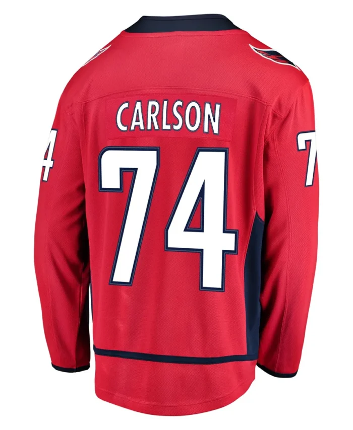 John Carlson Washington Capitals Fanatics Home Breakaway Player Jersey - Red