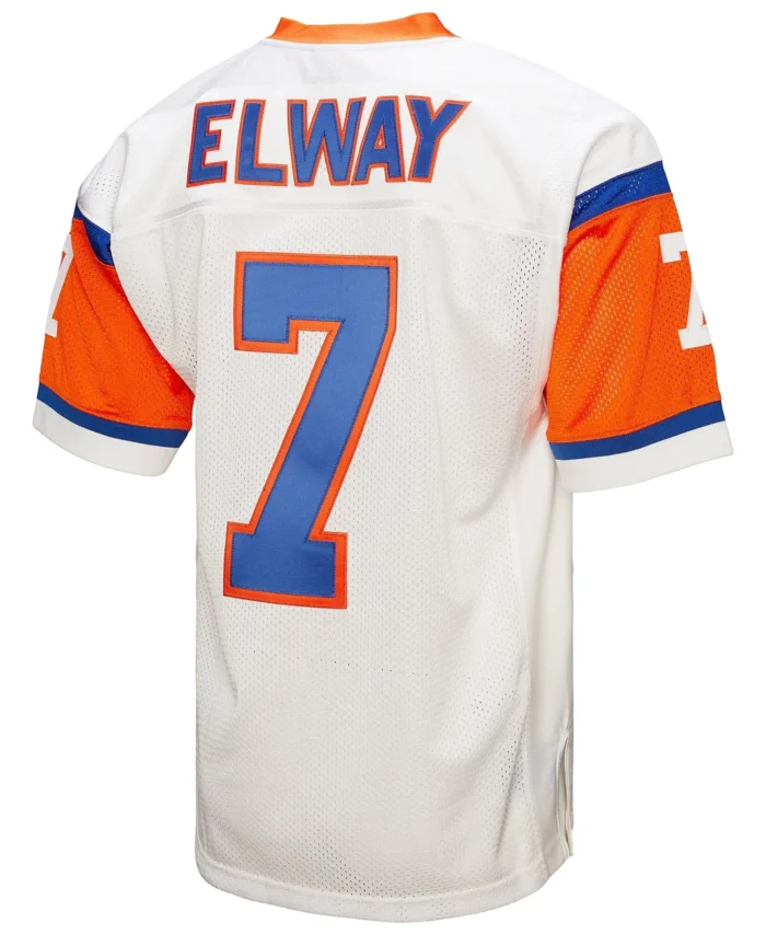 John Elway Denver Broncos 1994 Mitchell & Ness Authentic Throwback Retired Player Jersey - White