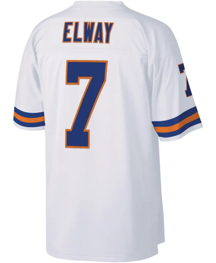 John Elway Denver Broncos Mitchell & Ness 1990 Legacy Replica Jersey - White