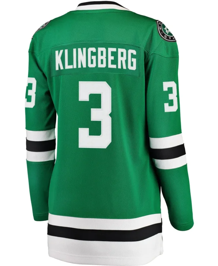 John Klingberg Dallas Stars Fanatics Women Breakaway Player Jersey - Kelly Green