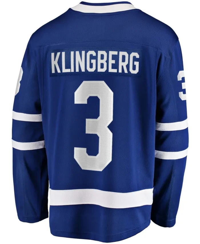 John Klingberg Toronto Maple Leafs Fanatics Home Breakaway Jersey - Blue