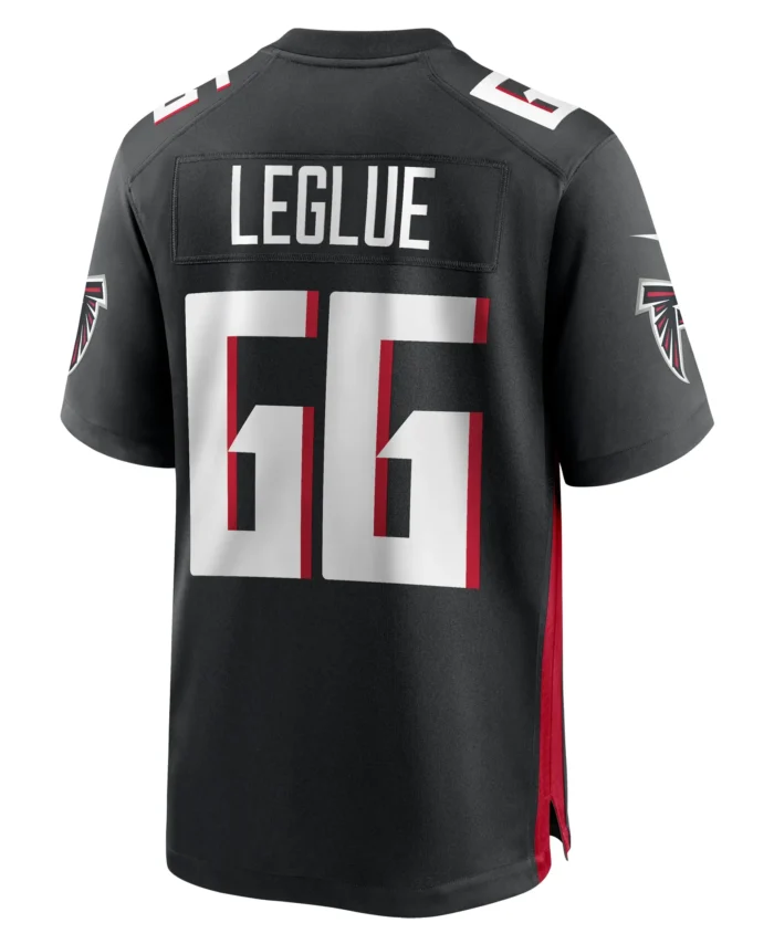 John Leglue Atlanta Falcons Team Game Jersey -  Black