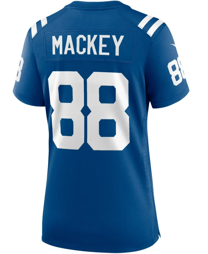 John Mackey Indianapolis Colts Women's Game Retired Player Jersey - Royal