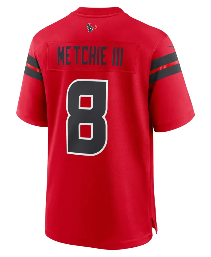 John Metchie III Houston Texans Alternate Game Jersey -  Red
