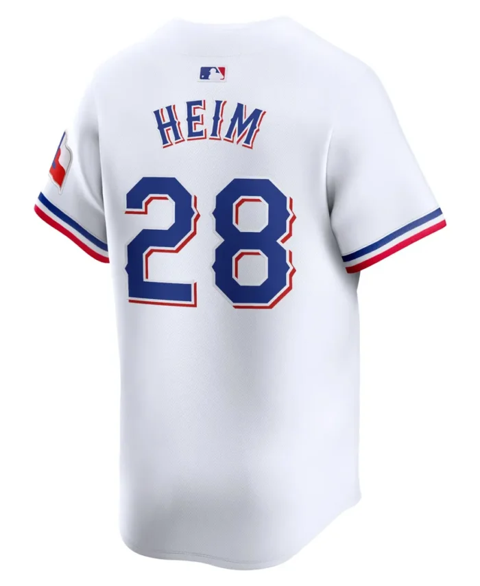 Jonah Heim Texas Rangers Home Limited Player Jersey - White