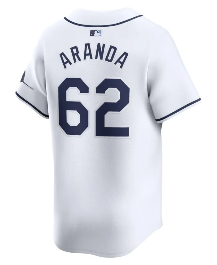 Jonathan Aranda Tampa Bay Rays Home Limited Player Jersey- White