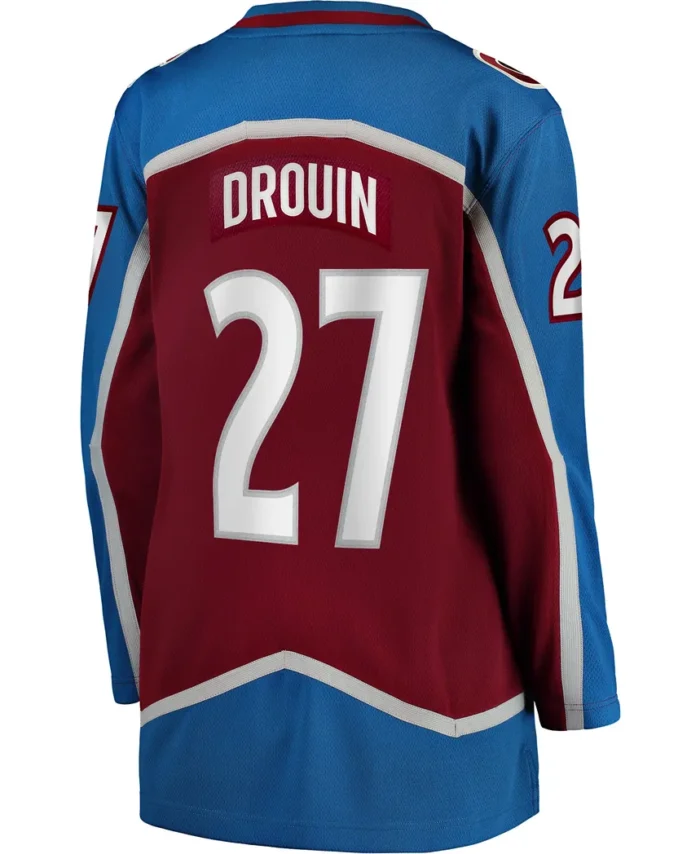 Jonathan Drouin Colorado Avalanche Fanatics Women Home Breakaway Player Jersey - Maroon