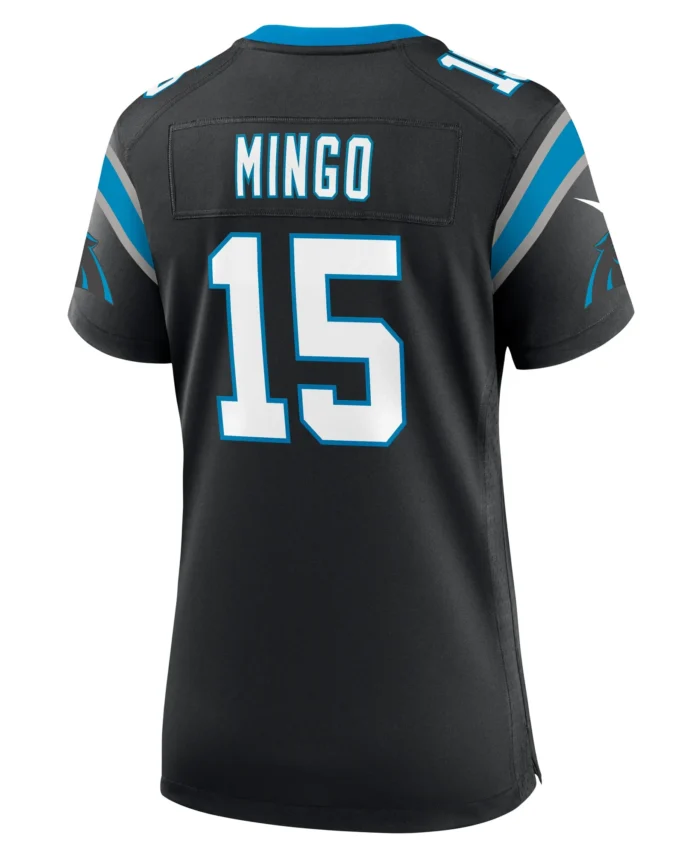Jonathan Mingo Carolina Panthers Women's  Game Jersey -  Black