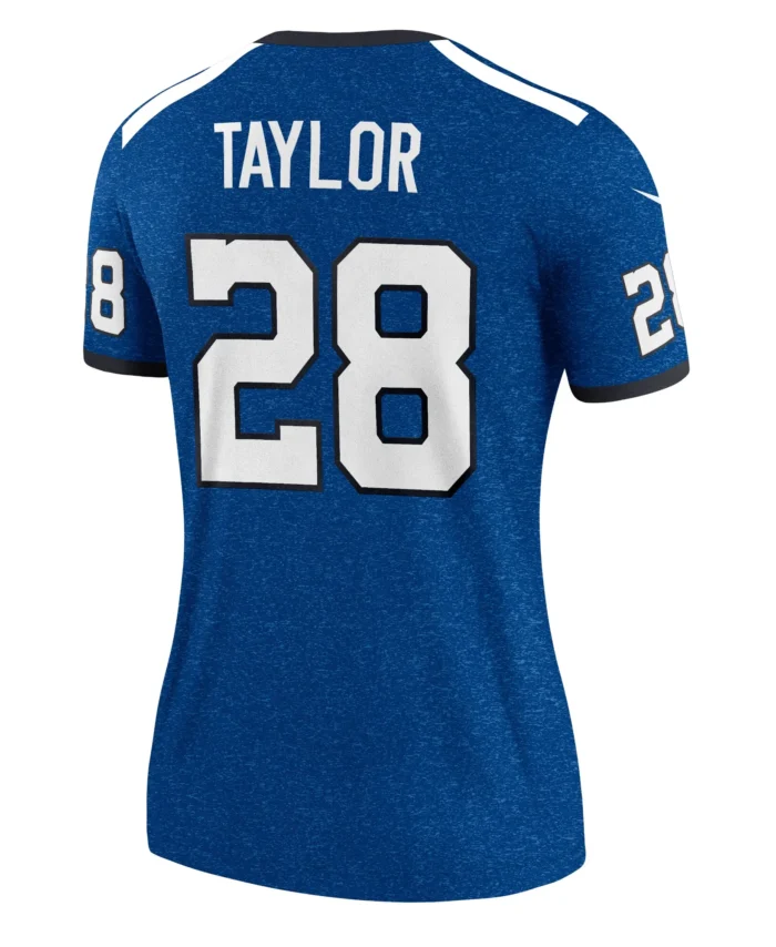 Jonathan Taylor Indianapolis Colts Women's Alternate Legend Player Performance Top -  Royal