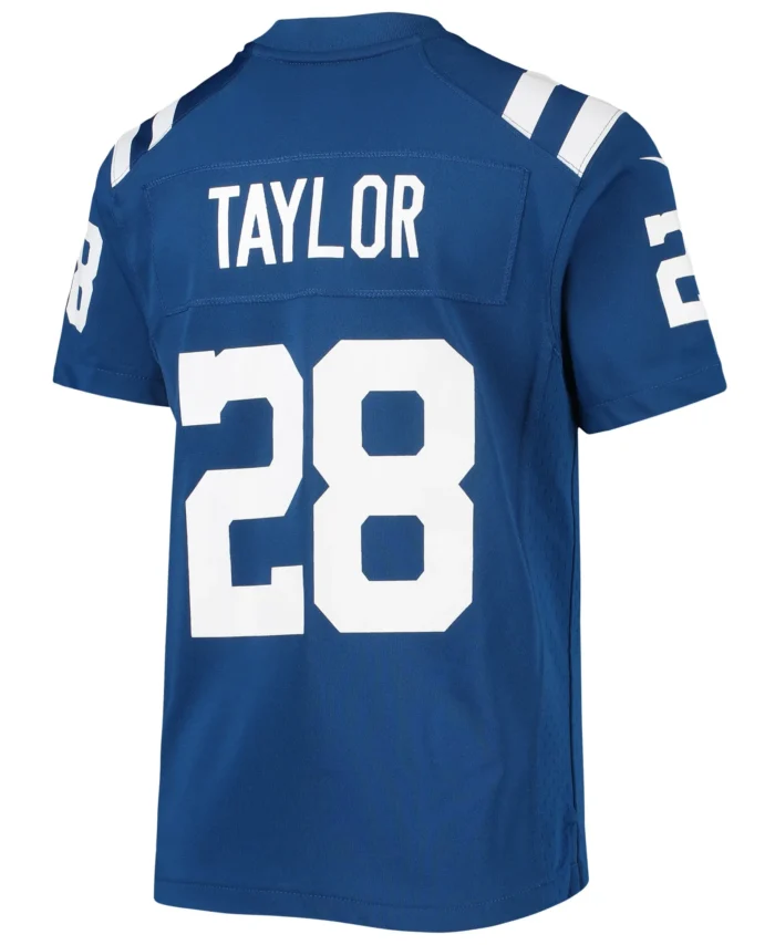 Jonathan Taylor Indianapolis Colts Youth Game Jersey - Royal
In Stock - This item will ship within 2 business days.