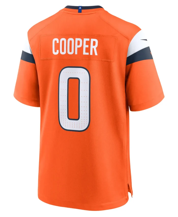 Jonathon Cooper Denver Broncos Team Game Jersey -  Orange
