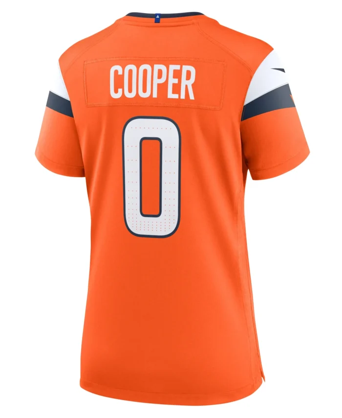 Jonathon Cooper Denver Broncos Women's Team Game Jersey -  Orange