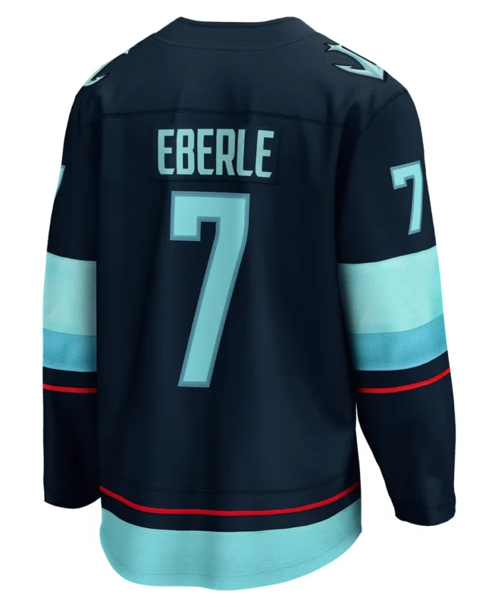 Jordan Eberle Seattle Kraken Fanatics Home Breakaway Player Jersey - Navy