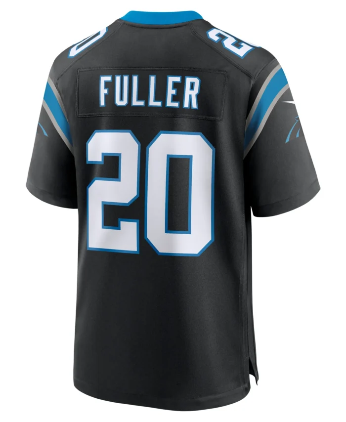 Jordan Fuller Carolina Panthers  Game Jersey -  Black