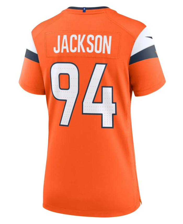Jordan Jackson Denver Broncos Women's Team Game Jersey -  Orange