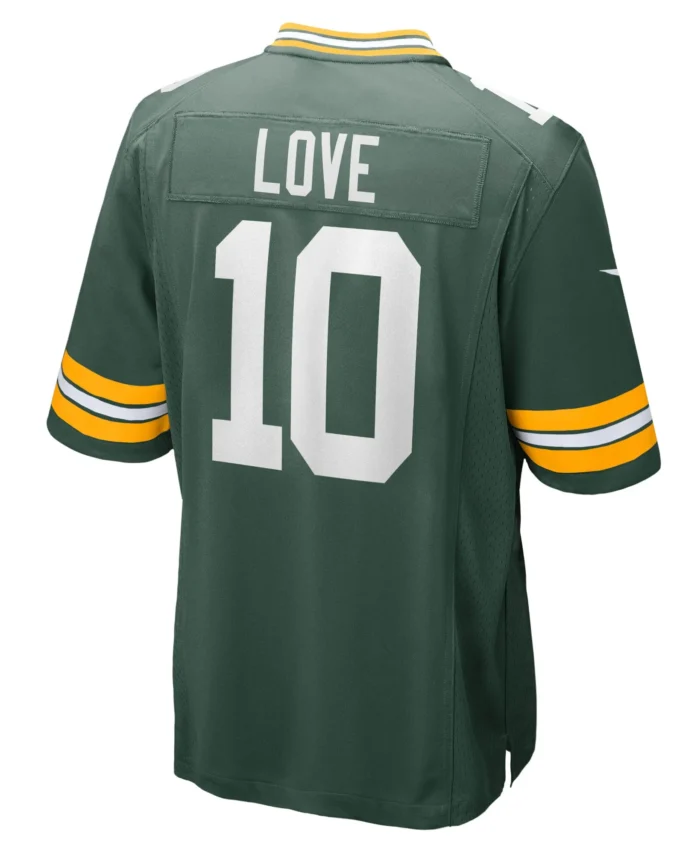Jordan Love Green Bay Packers Player Game Jersey - Green