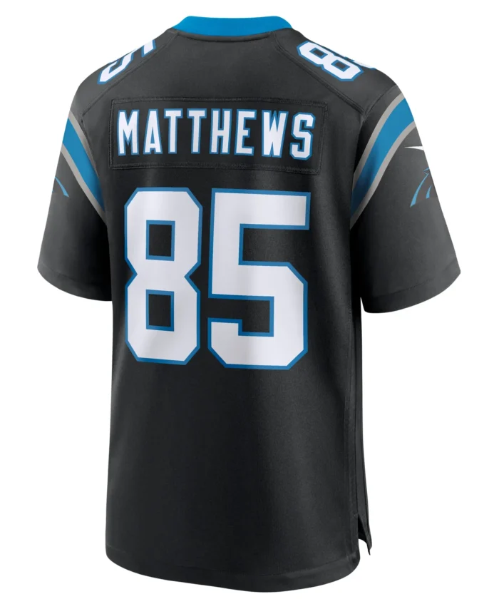 Jordan Matthews Carolina Panthers  Game Jersey -  Black