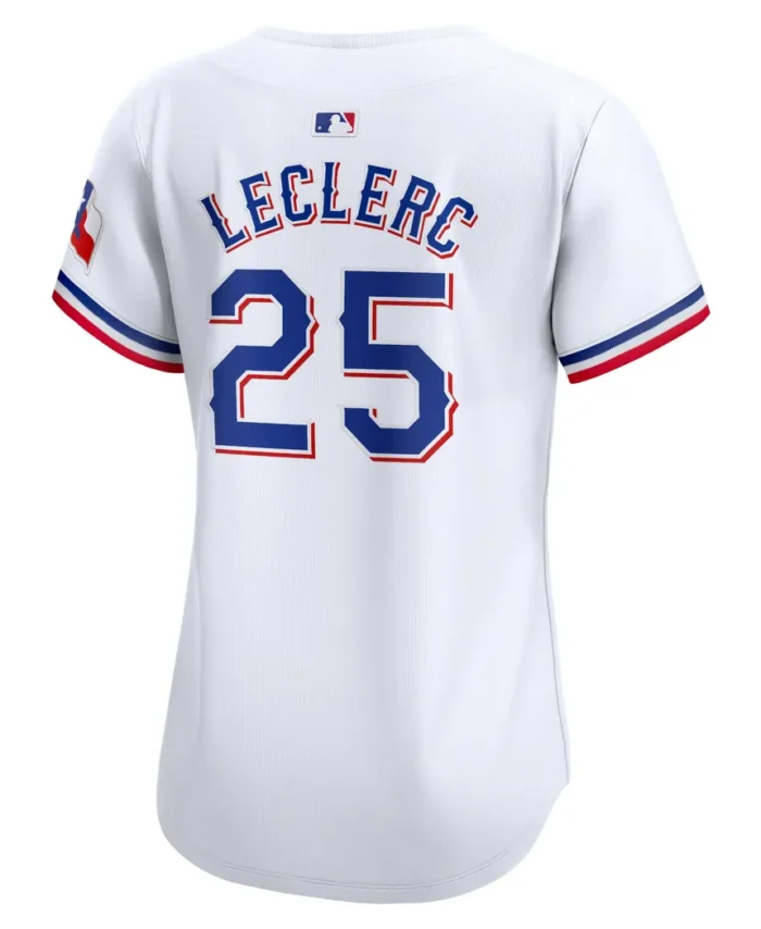 Jos? Leclerc Texas Rangers Women Home Limited Player Jersey - White