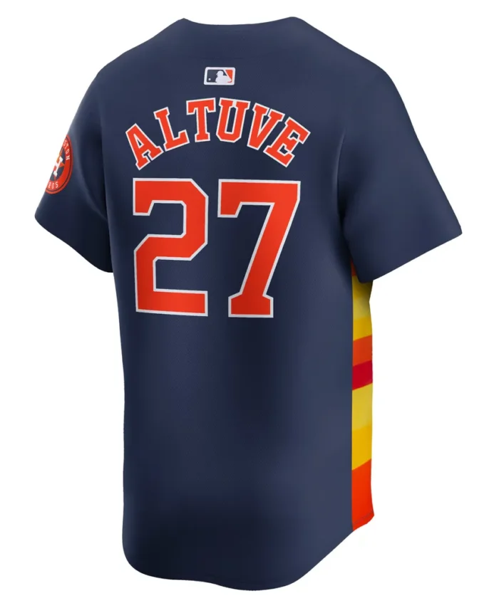 Jose Altuve Houston Astros Alternate Limited Player Jersey- Navy