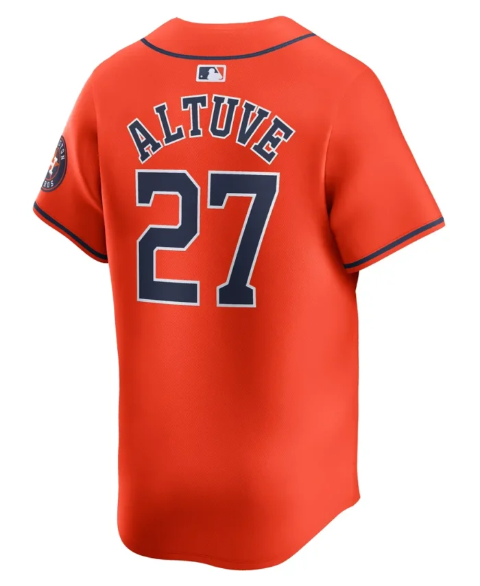 Jose Altuve Houston Astros Alternate Limited Player Jersey- Orange