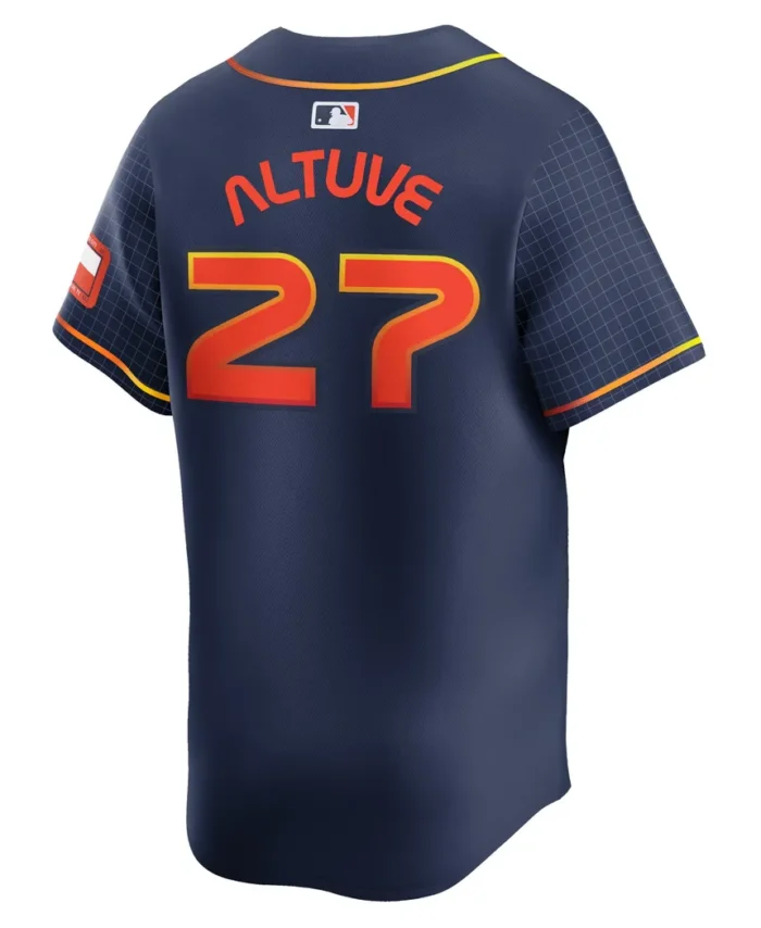 Jose Altuve Houston Astros City Connect Limited Player Jersey - Navy