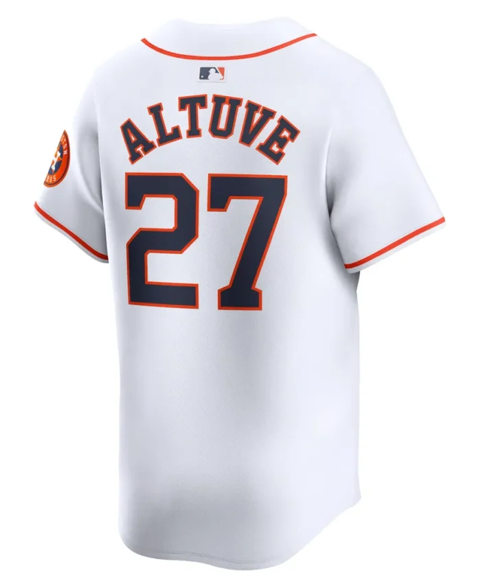 Jose Altuve Houston Astros Home Limited Player Jersey - White