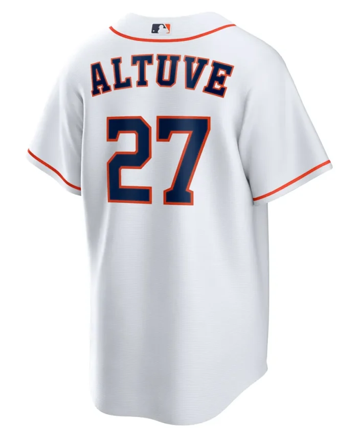 Jose Altuve Houston Astros Home Replica Player Name Jersey - White