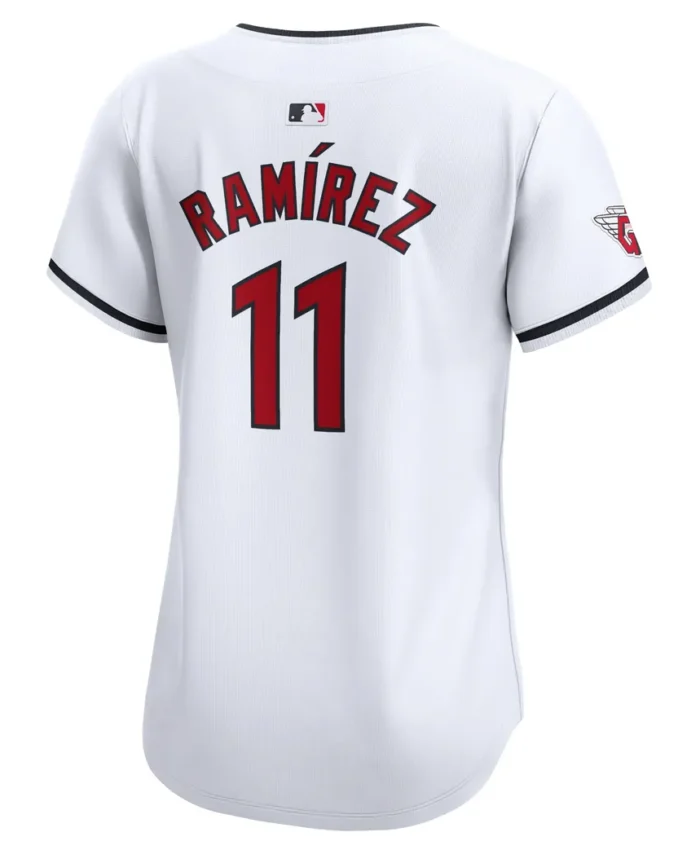 Jose Ramirez Cleveland Guardians Women Home Limited Player Jersey - White