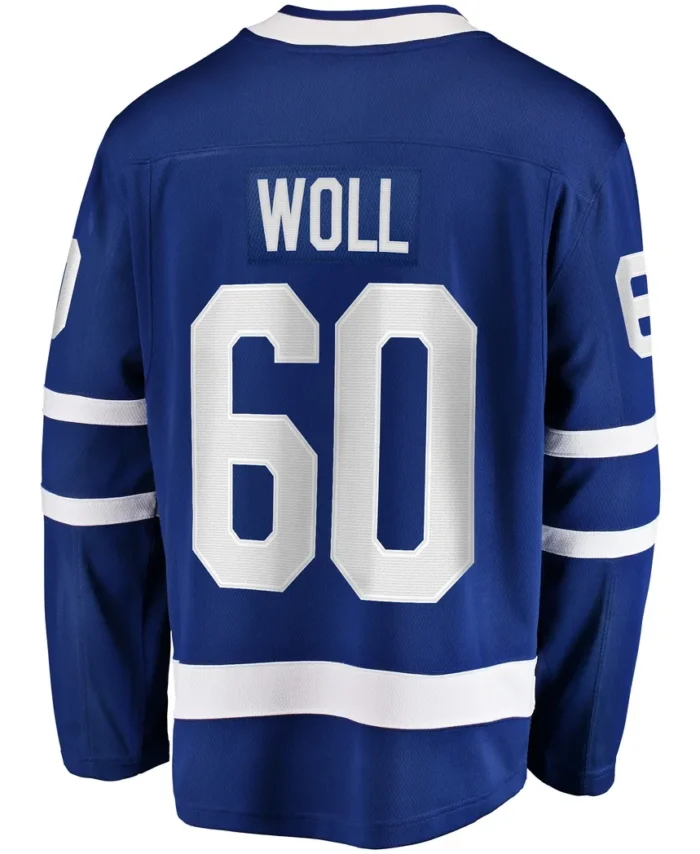 Joseph Woll Toronto Maple Leafs Fanatics Home Premier Breakaway Player Jersey - Blue
