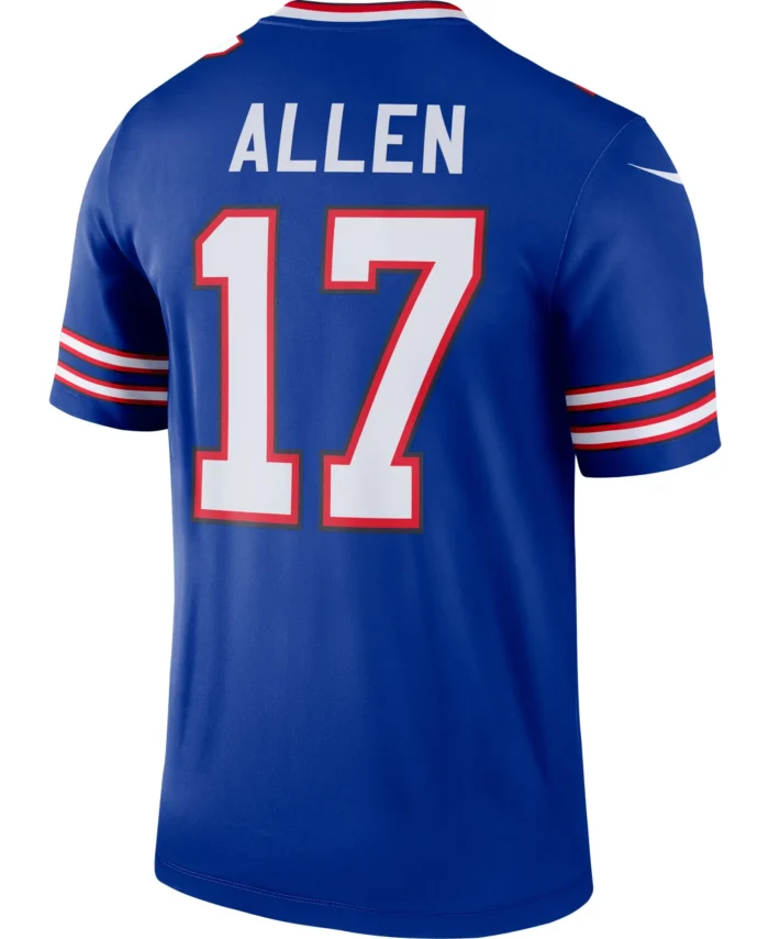 Josh Allen Buffalo Bills Team Legend Player Performance Top - Royal