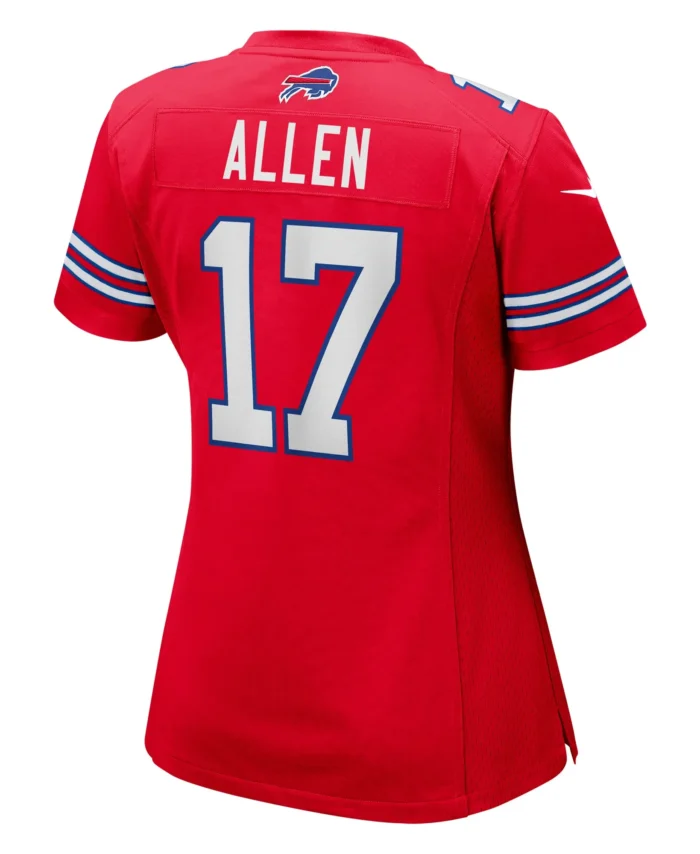 Josh Allen Buffalo Bills Women's Player Jersey - Red