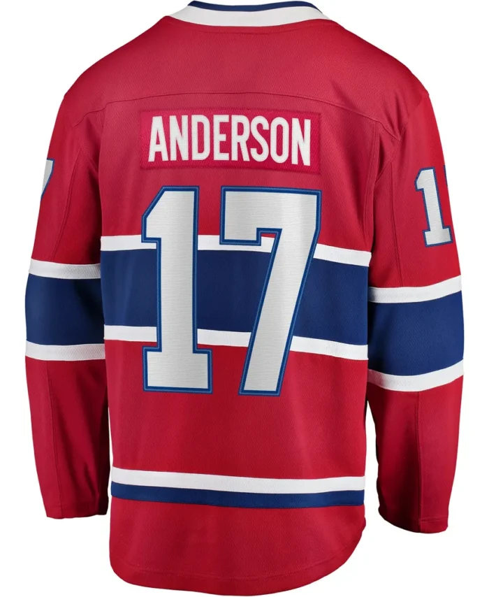 Josh Anderson Montreal Canadiens Fanatics Breakaway Player Jersey - Red