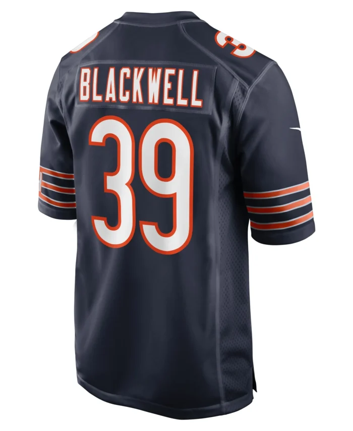 Josh Blackwell Chicago Bears Game Player Jersey - Navy