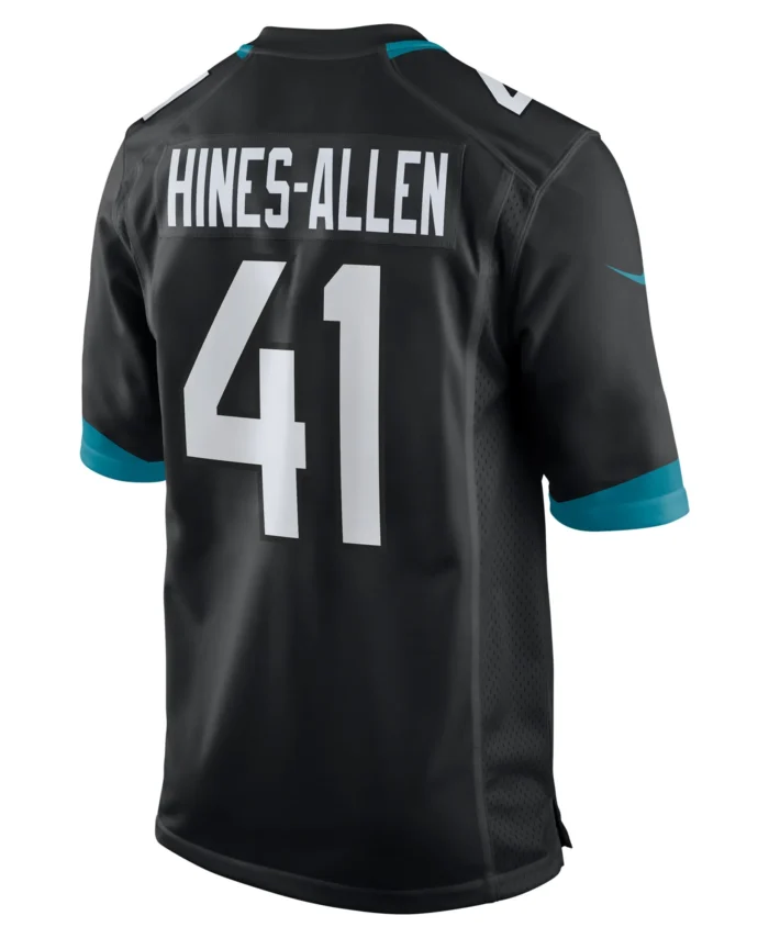Josh Hines-Allen Jacksonville Jaguars Alternate Player Game Jersey - Black