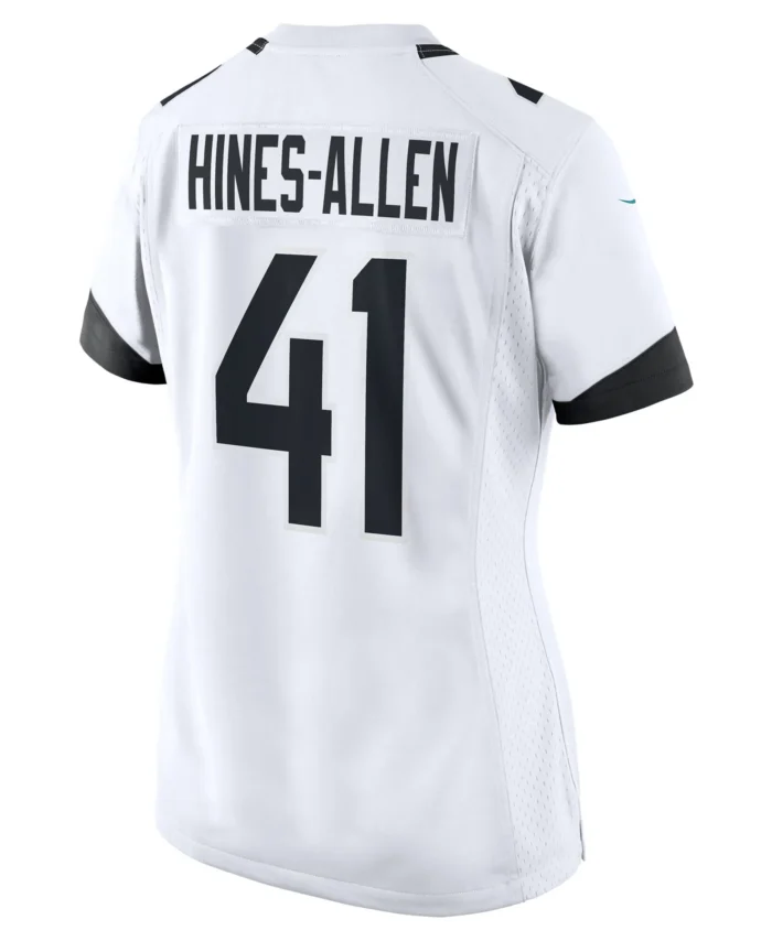 Josh Hines-Allen Jacksonville Jaguars Women's Player Game Jersey - White
