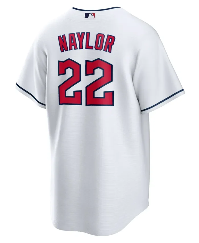 Josh Naylor Cleveland Guardians Home Replica Jersey - White