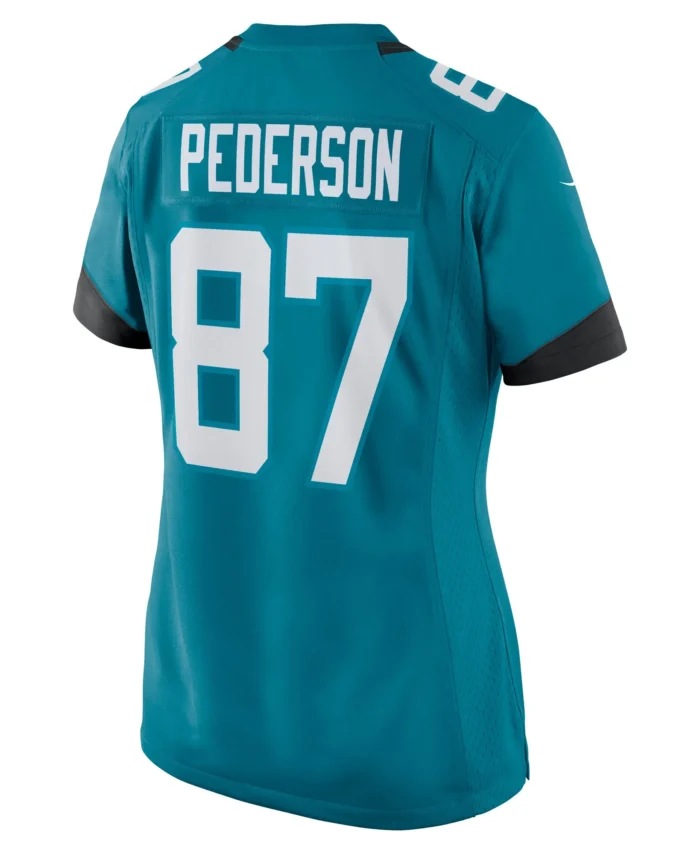 Josh Pederson Jacksonville Jaguars Women's Team Game Jersey -  Teal