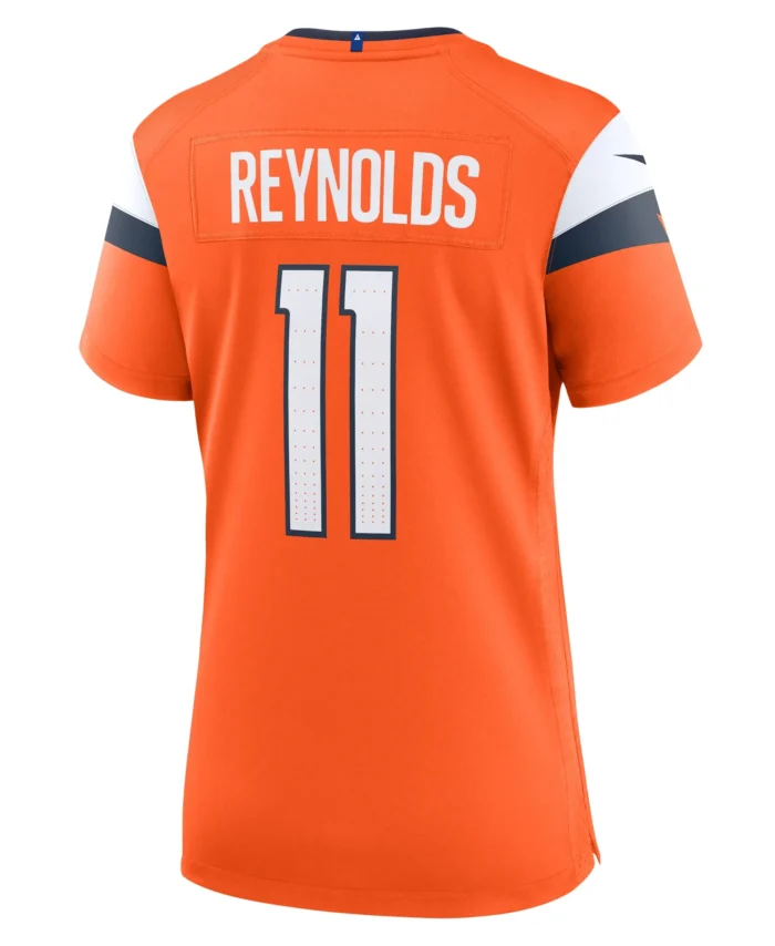 Josh Reynolds Denver Broncos Women's Game Jersey -  Orange