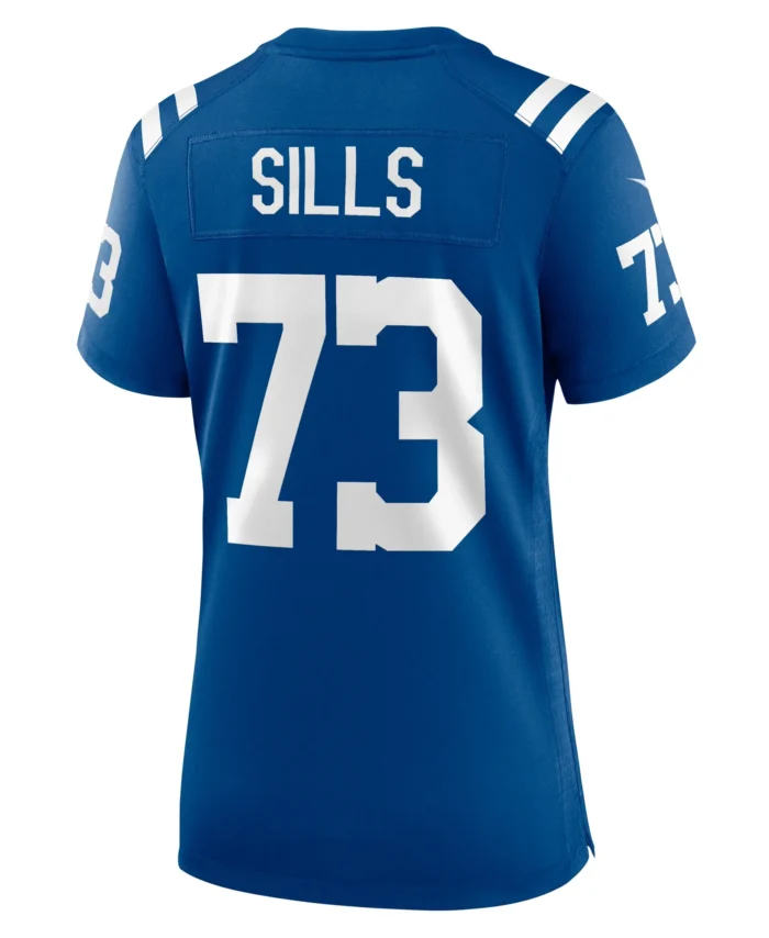 Josh Sills Indianapolis Colts Women's Team Game Jersey -  Royal