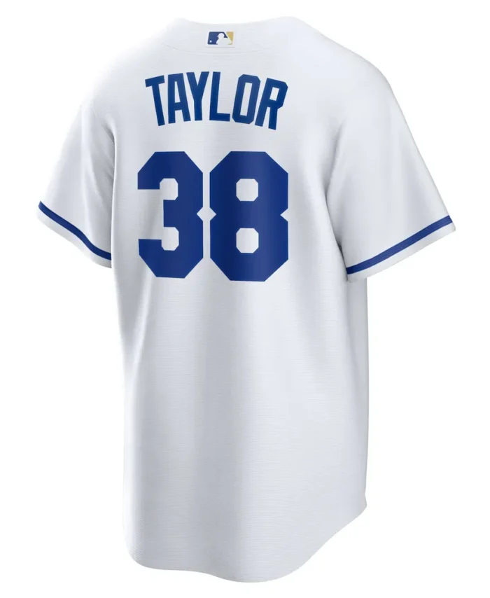 Josh Taylor Kansas City Royals Home Replica Player Jersey - White