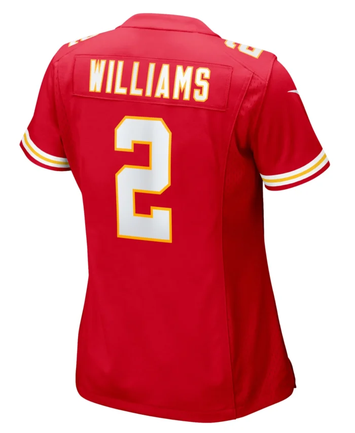 Joshua Williams Kansas City Chiefs Women's  Game Jersey -  Red