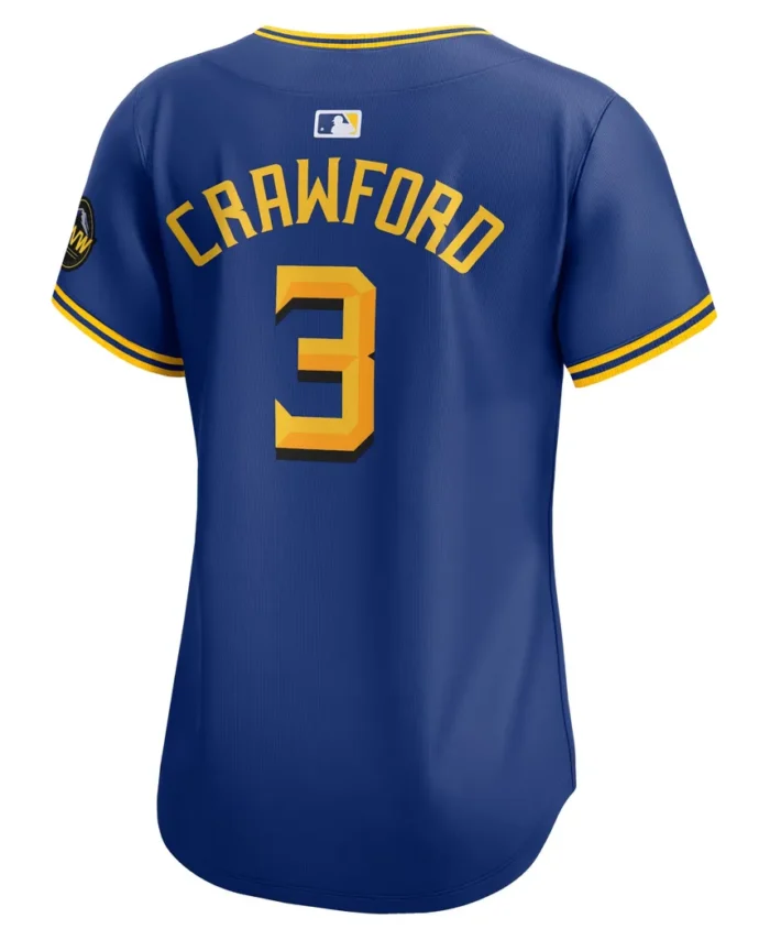 J.P. Crawford Seattle Mariners Women City Connect Limited Player Jersey- Royal