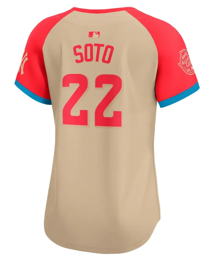Juan Soto American League Women 2024 MLB All-Star Game Limited Player Jersey- Cream