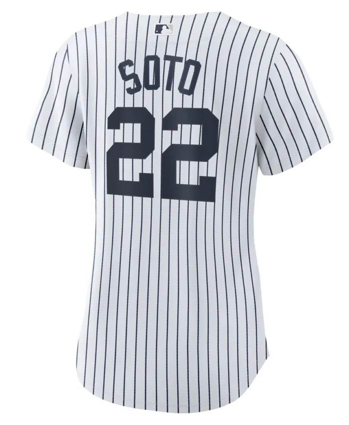 Juan Soto New York Yankees Women Home Replica Player Jersey- White