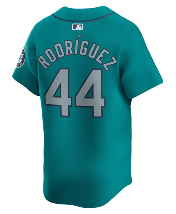 julio rodriguez Seattle Mariners Alternate Limited Player Jersey- Aqua