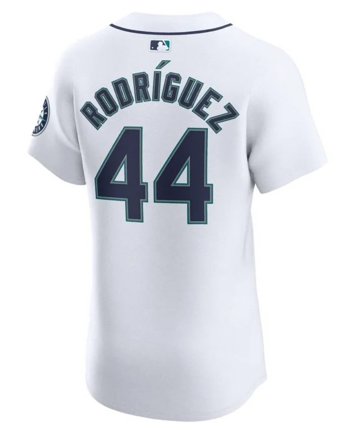 julio rodriguez Seattle Mariners Home Elite Player Jersey- White