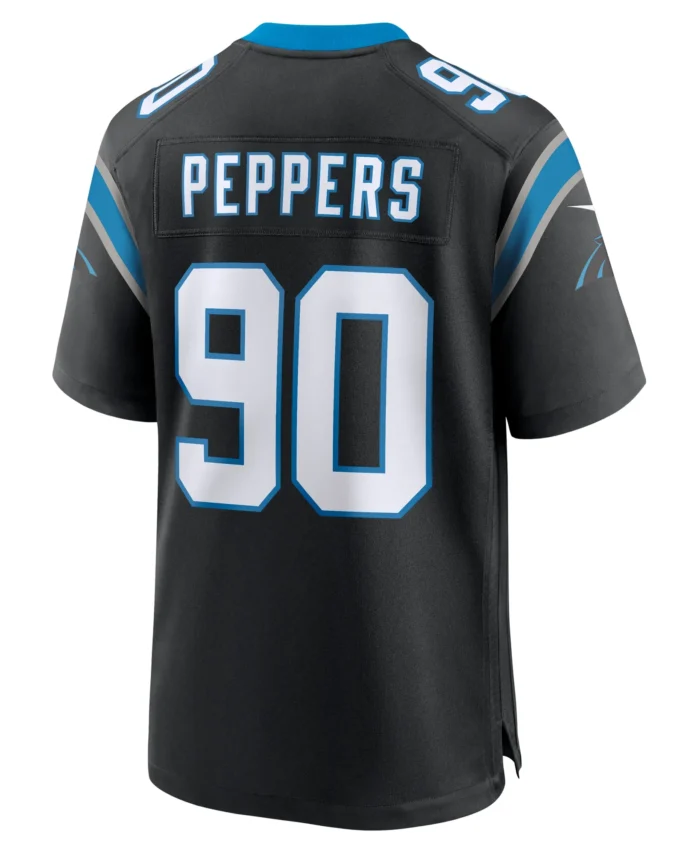 Julius Peppers Carolina Panthers Retired Player Game Jersey - Black