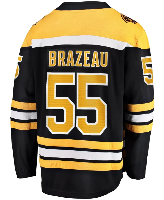 Justin Brazeau Boston Bruins Fanatics Home Premier Breakaway Player Jersey - Black